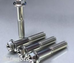 Kit vis de bas de fourche Pro-Bolt inox par 4 Ducati Monster 1000 - Honda CBR1000RR