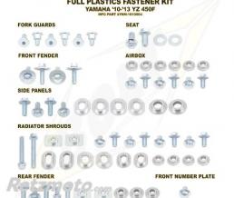 Kit vis complet de plastiques Bolt Yamaha YZ450F