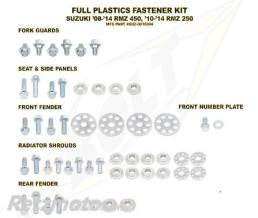 Kit vis complet de plastiques Bolt Suzuki RM-Z450/250