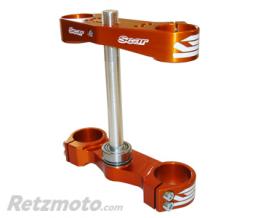 T� de fourche SCAR Offset 22mm orange KTM SX65
