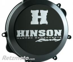 Couvercle de carter d'embrayage HINSON aluminium noir Kawasaki KX450