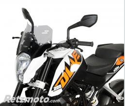 Bulle MRA Sport noir KTM Duke 125/200/390
