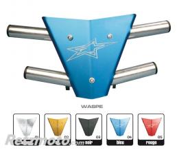 CROSS PRO BUMPER CROSSPRO WASPE PLAQUE AVANT ROUGE POUR QUAD SUZUKI