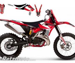 Kit d�co BLACKBIRD Dream Graphic 3 Rouge Gas Gas EC250