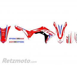 Kit d�co de cache radiateur BLACKBIRD Replica Team HRC 2017 Honda CRF450R