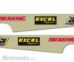 Stickers de bras oscillant BLACKBIRD Crystall Yamaha YZ125/250