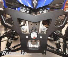 Bumper AXP Baxper PHD noir/bleu Yamaha YFM250R Raptor