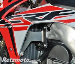 AXP RACING Protection de radiateur AXP alu rouge Honda CRF450R