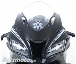 Cache-orifices clignotants R&G RACING noir Kawasaki ZX-10R
