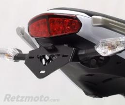 R&G Support de plaque R&G RACING noir Kawasaki ER-6 F/N