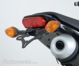 Support de plaque R&G RACING noir pour clignotants origine Honda MSX125