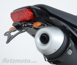 Support de plaque R&G RACING noir pour micro clignotants Honda MSX125