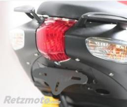 Support de plaque R&G RACING noir Aprilia SR50