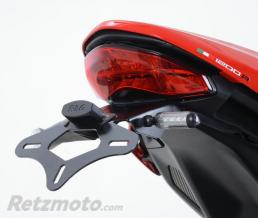 Support de plaque R&G RACING noir Ducati Monster 1200R