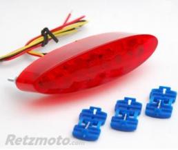 Eclairage de plaque LED R&G RACING rouge