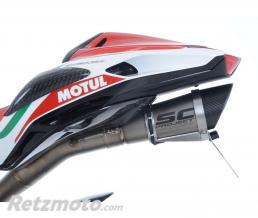 Support de plaque R&G RACING noir MV Agusta F4 RC