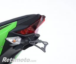 Support de plaque R&G RACING noir Kawasaki Ninja 400