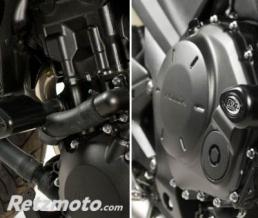 R&G Tampons de protection R&G RACING Aero noir Honda CBF1000