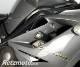 Tampons de protection R&G RACING Aero noir Triumph Daytona 675/R