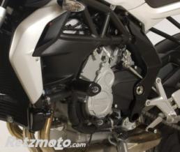 R&G Tampons de protection R&G RACING Aero noir Triumph