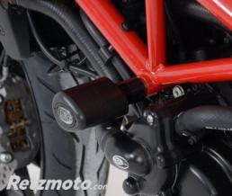 Tampons de protection R&G RACING Aero noir Ducati Hypermotard/Hyperstrada 939