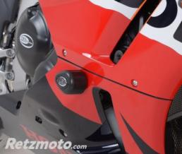 Tampon de protection R&G RACING Aero noir Honda CBR600RR
