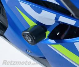 Tampons de protection R&G RACING Aero noir Suzuki GSX-R1000