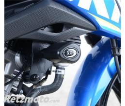 Tampons de protection R&G RACING Aero noir Suzuki GSX-S125