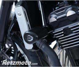 Tampons de protection R&G RACING Aero noir Kawasaki Z900RS