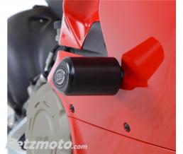 Tampons de protection R&G RACING Aero noir Ducati Panigale V4