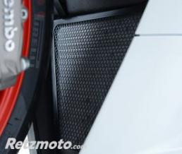 Protection de radiateur R&G RACING alu noir Ducati