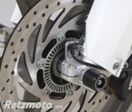 Protection de fourche R&G RACING noir Husqvarna TR650 Strada