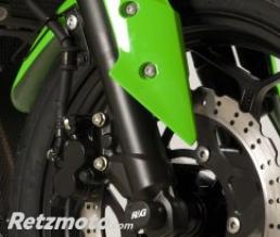 Protection de fourche R&G RACING noir Kawasaki Ninja 300/Z300