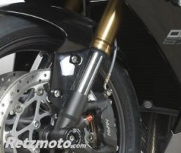 Protection de fourche R&G RACING noir Triumph Daytona/Street Triple 675