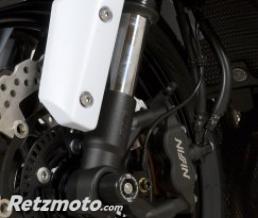 Protection de fourche R&G RACING noir Kawasaki ZX6R/ZX636-R