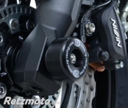 Protection de fourche noire R&G RACING Kawasaki KLE 650 VERSYS