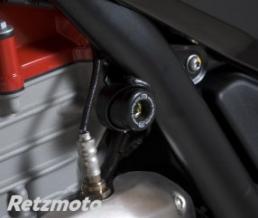 Insert de cadre (haut) R&G RACING noir Husqvarna TR650 Strada
