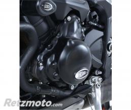 Couvre-carter gauche R&G RACING noir Triumph