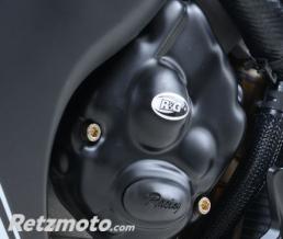 Couvre carter R&G RACING Race Series droit (demarreur) noir