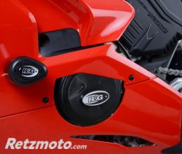 R&G Couvre-carter d'alternateur R&G RACING noir Ducati Panigale V4/V4S
