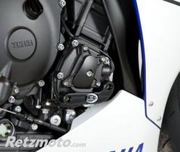 Slider moteur R&G RACING droit noir Yamaha YZF-R1