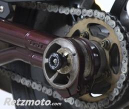 Protection de bras oscillant R&G RACING noir Benelli TNT 1130 Cafe Racer