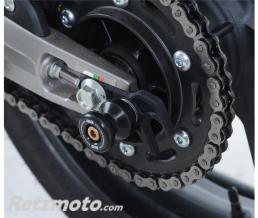 Pions de bras oscillant R&G RACING noir avec platine Honda CBR250RR