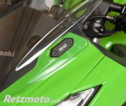 Caches orifice r�troviseur R&G RACING noir Kawasaki