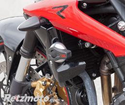 Kit Fixation Crash Pad LSL noir Triumph 675 STREET TRIPLE