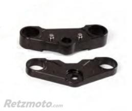 T� de fourche anodis� noir LSL Kawasaki W650