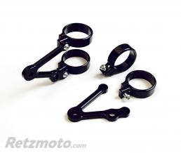 Support de phare LSL Clubman avec inserts clignotants noir �50/55mm