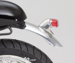 Feu arri�re + support de plaque LSL Classic Lucas Style alu universel