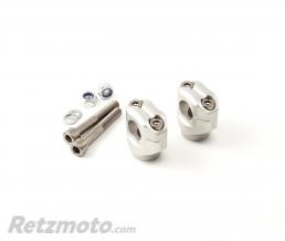 LSL Pontets de guidons LSL +10mm argent Harley Davidson Sportster