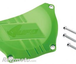Prot�ge carter embrayage UFO vert Kawasaki KX250F